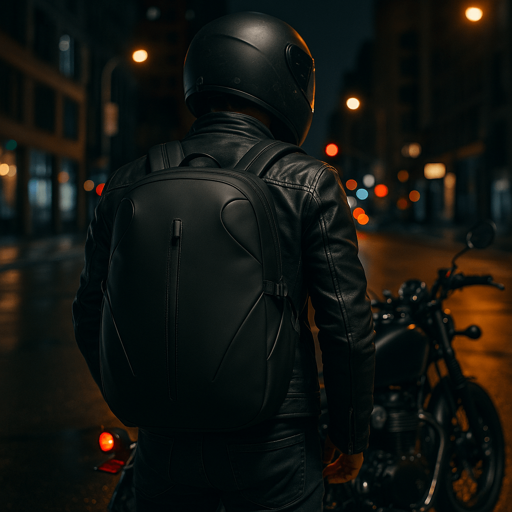 Sac à dos moto étanche pour casque & équipement | TheRiderBag™