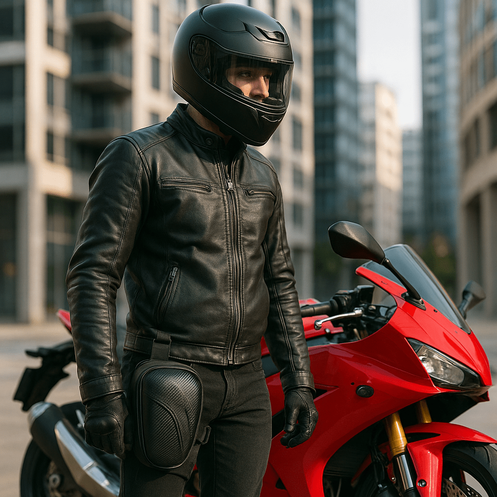 Sacoche de jambe moto ergonomique et étanche - TheRiderBag™