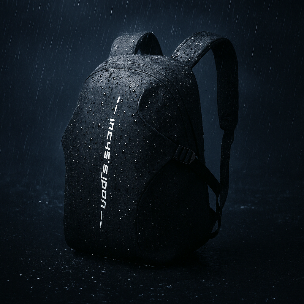 Sac à dos moto étanche 35L avec ouverture double & porte-casque intégré | TheRiderBag™