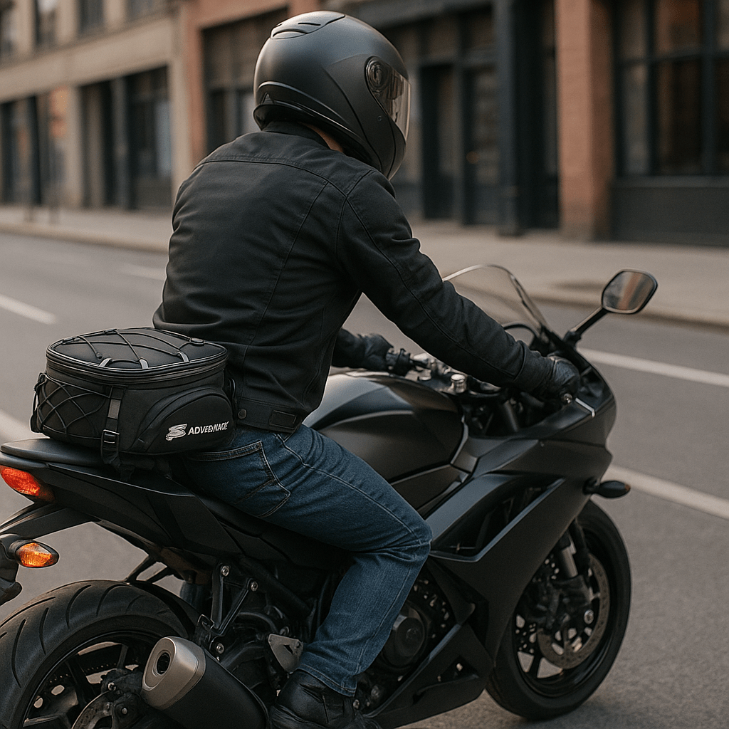 Sacoche de selle moto Étanche – TheRiderBag™