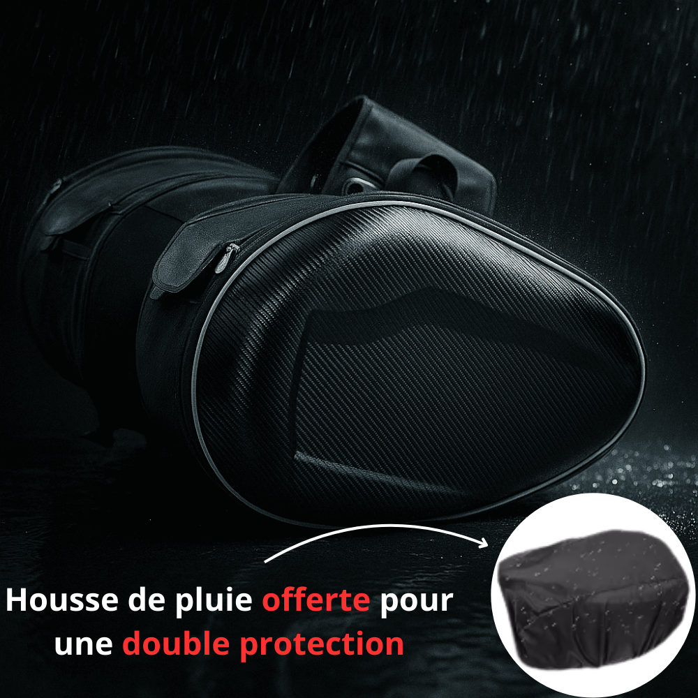 Sacoches cavalières latérales extensibles 58L – Paire étanche – TheRiderBag™