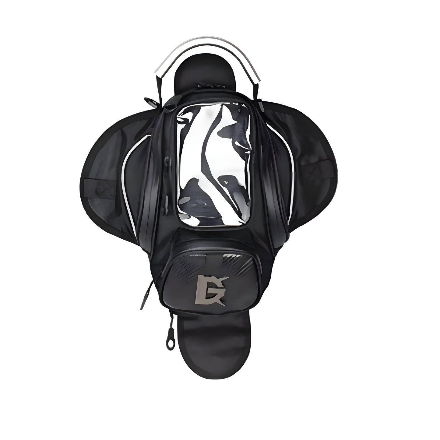 Sacoche réservoir moto magnétique étanche avec écran GPS | TheRiderBag™