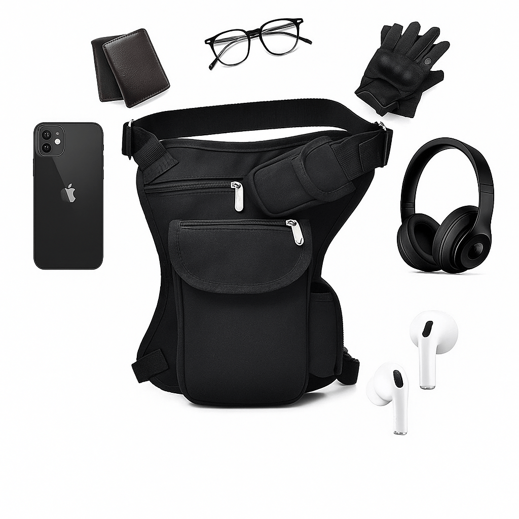 Sacoche de jambe moto – TheRiderBag™