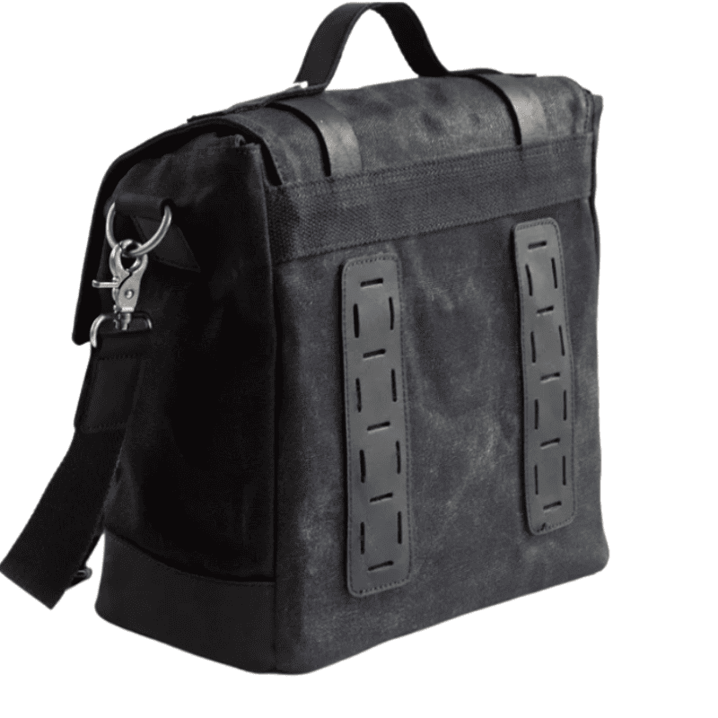 Sacoche cavalière moto vintage étanche – cuir Convertible sac d'épaule. – TheRiderBag™