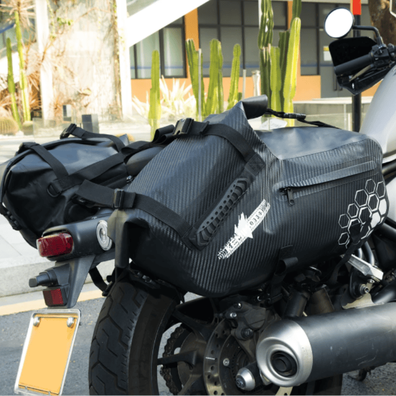 Paires de Sacoches cavalières latérales étanches 48L – PVC souple TheRiderBag™