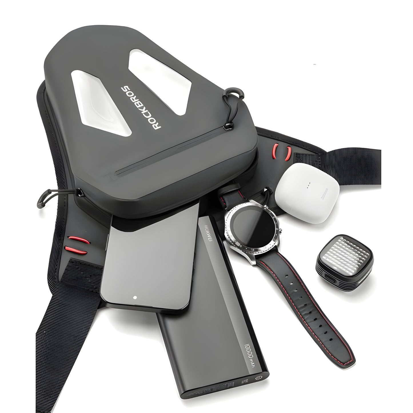 Sacoche de jambe moto étanche ultra légère réglable | TheRiderBag™