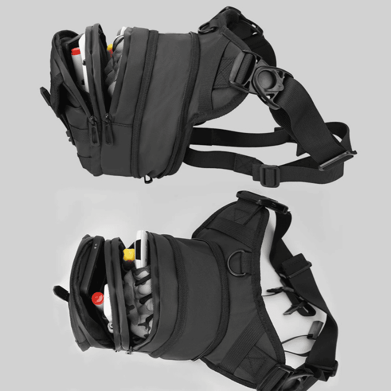Sacoche de jambe moto tactique légère | TheRiderBag™