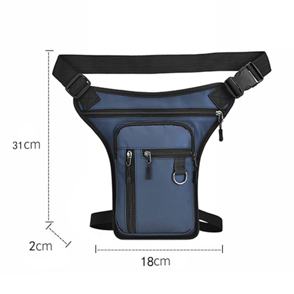 Sacoche de jambe moto multi-poches – TheRiderBag™
