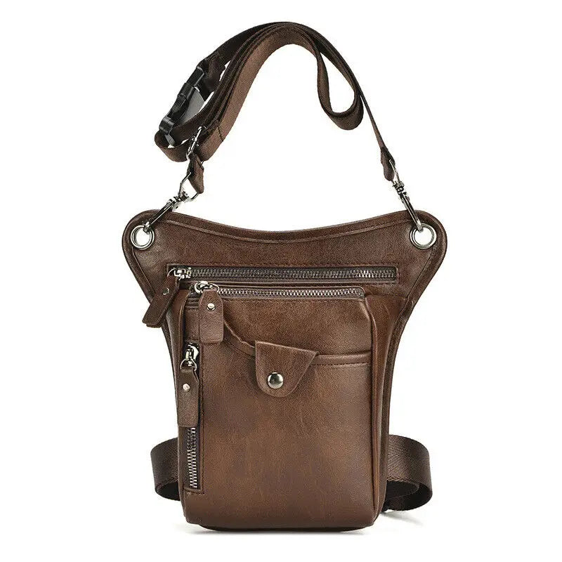 Sacoche de jambe moto vintage pour hommes – TheRiderBag™