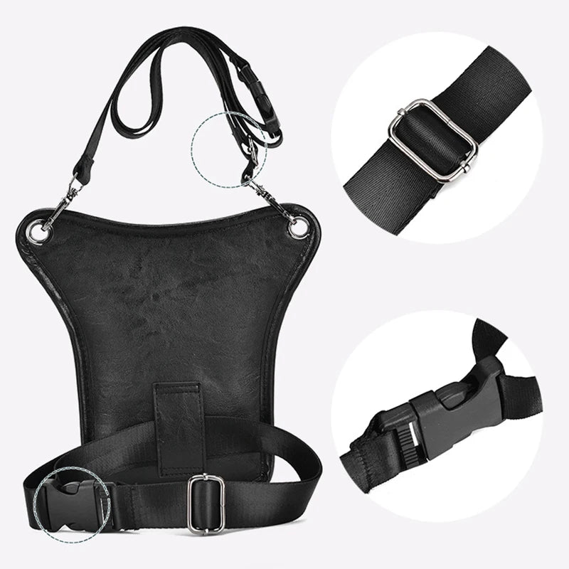 Sacoche de jambe moto vintage pour hommes – TheRiderBag™