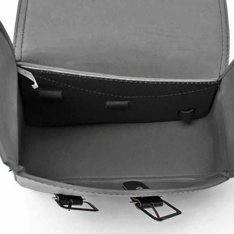 Paire de Sacoches cavalières latérales compactes – Cuir rigide – TheRiderBag™