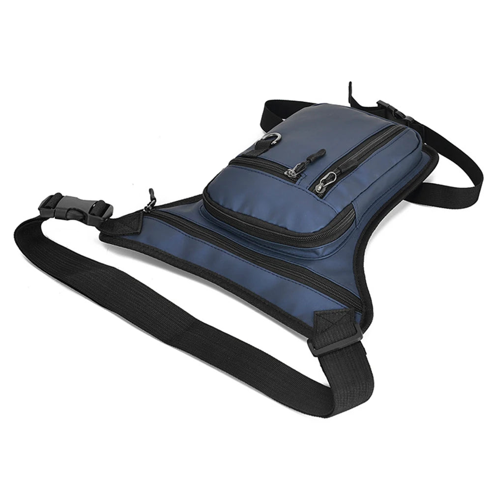 Sacoche de jambe moto multi-poches – TheRiderBag™