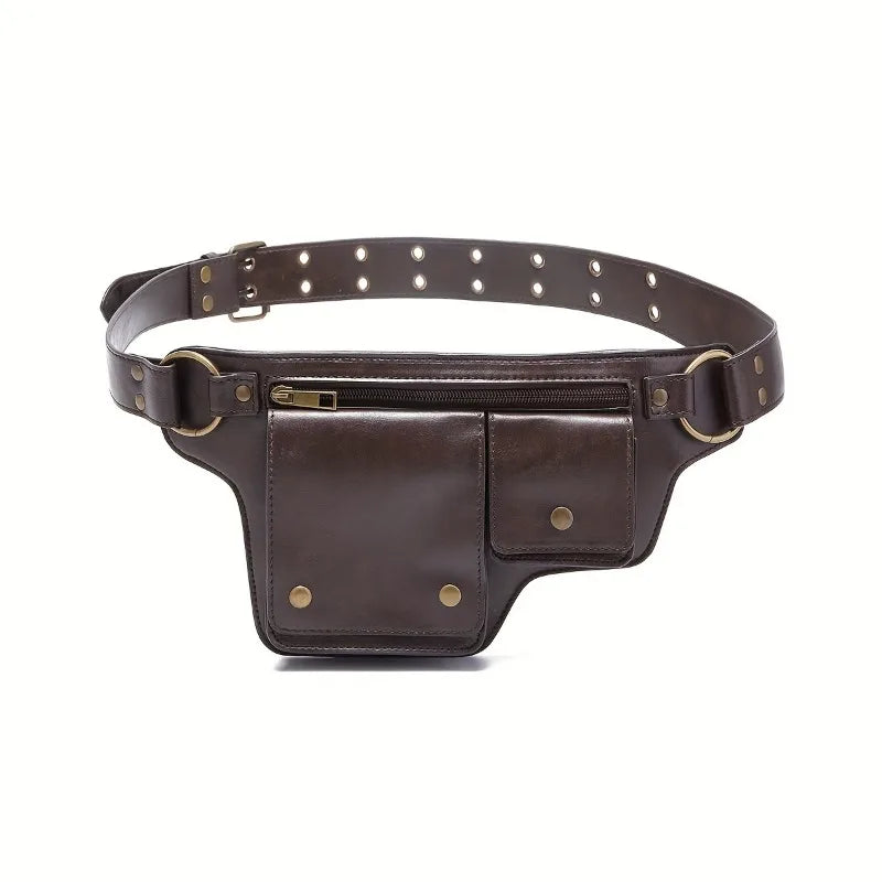 Sacoche ceinture style biker vintage femme – TheRiderBag™
