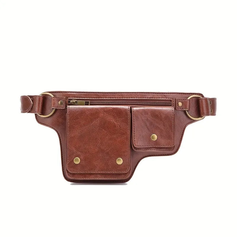 Sacoche ceinture style biker vintage femme – TheRiderBag™