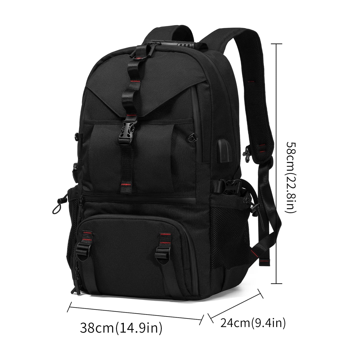 Sac à dos moto étanche extensible avec porte-casque & PC 16" | TheRiderBag™