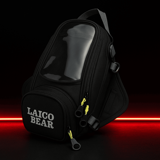 Sacoche réservoir moto magnétique étanche avec coque rigide  | TheRiderBag™