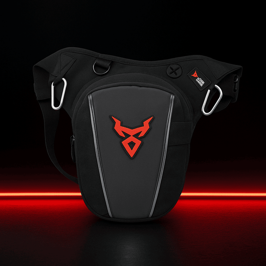 Sacoche de jambe moto étanche | TheRiderBag™