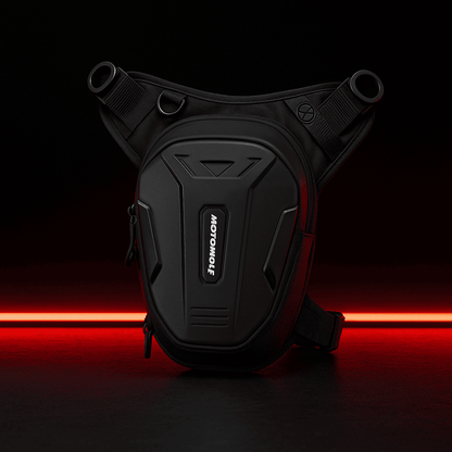 Sacoche de jambe moto Tactique Eva étanche | TheRiderBag™