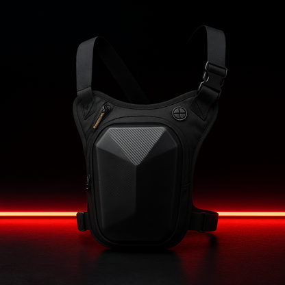 Sacoche de jambe moto tactique étanche -  respirante et modulable | TheRiderBag™