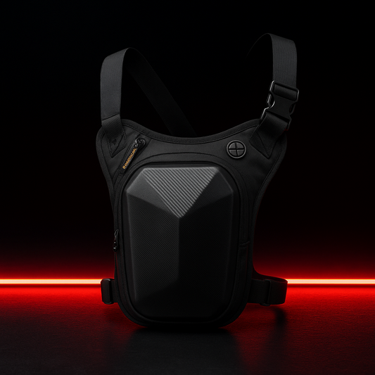 Sacoche de jambe moto tactique étanche -  respirante et modulable | TheRiderBag™