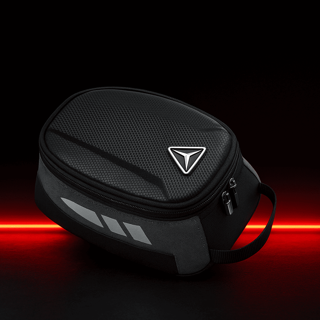 Sacoche réservoir moto magnétique  étanche & réflecteurs | TheRiderBag™