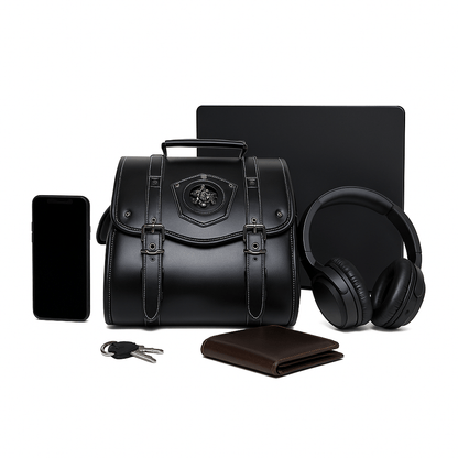 Sacoche de selle moto Cuir  vintage – TheRiderBag™