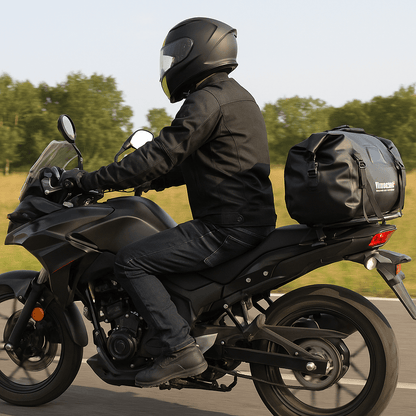 Sacoche de selle moto 45L – TheRiderBag™