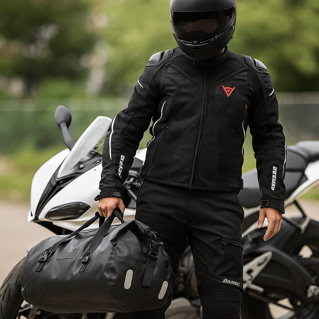 Sacoche de selle moto 45L – TheRiderBag™