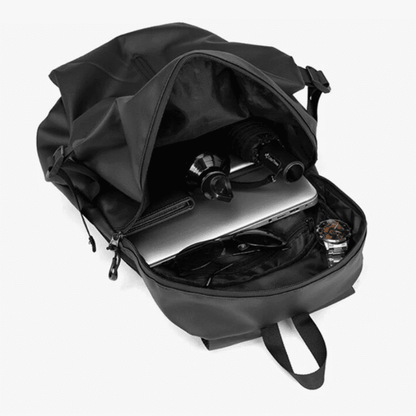Sac à dos moto étanche avec bandes réfléchissantes