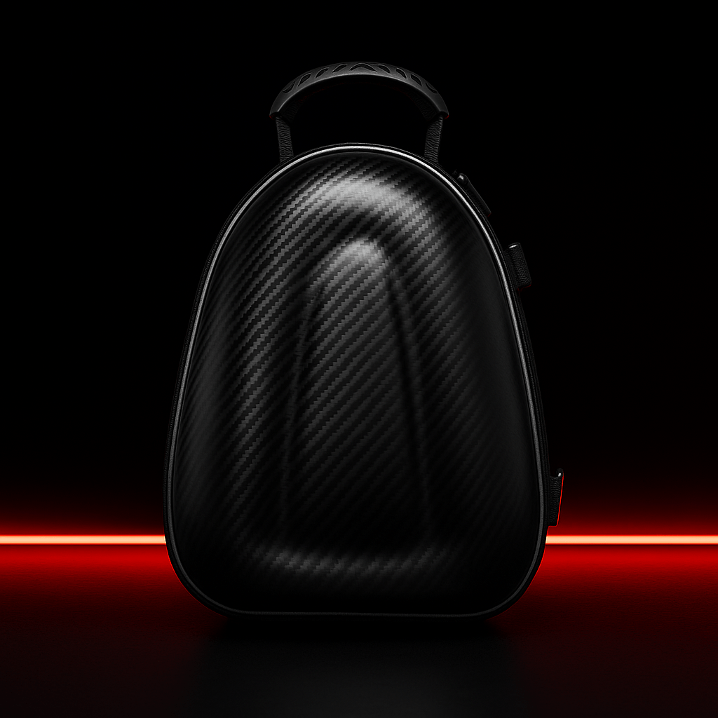 Sacoche de selle moto carbone – Compacte & rigide étanche – TheRiderBag™