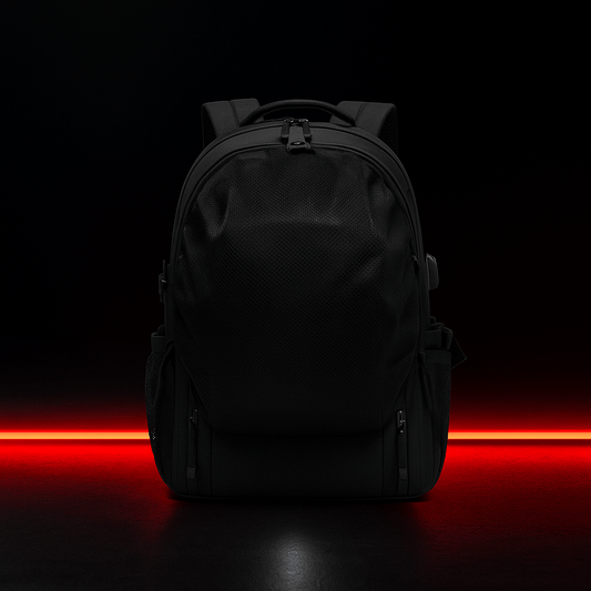 Sac à dos moto étanche extensible avec porte-casque & PC 16" | TheRiderBag™