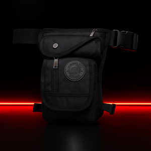 Sacoche de jambe moto vintage  | TheRiderBag™