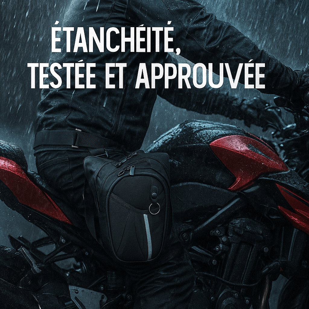 Sacoche de jambe étanche - légère et réglable – TheRiderBag™