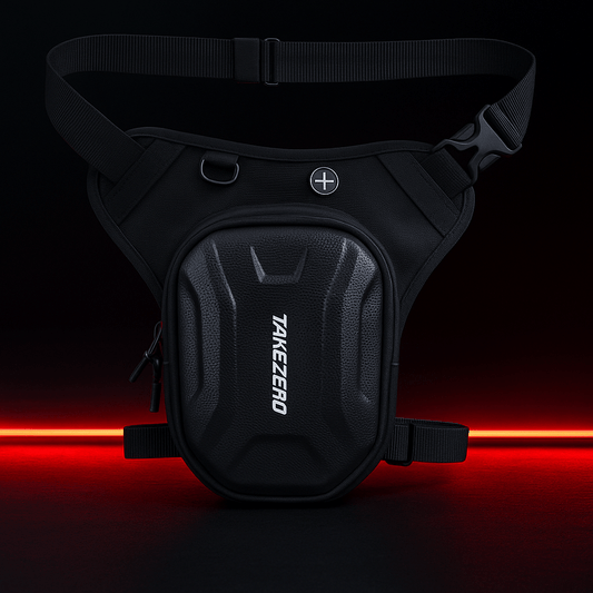 Sacoche de jambe moto  tactique - étanche et ajustable –  – TheRiderBag™