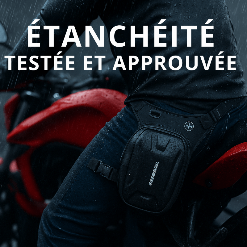 Sacoche de jambe moto  tactique - étanche et ajustable –  – TheRiderBag™