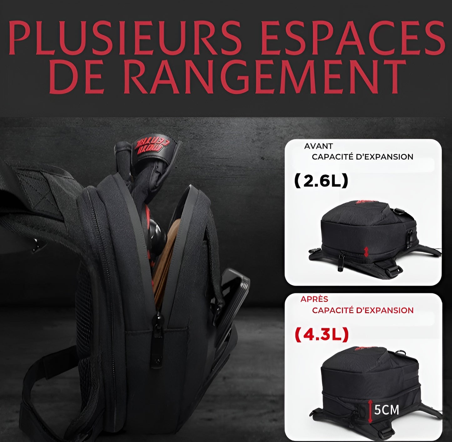 Sacoche de jambe tactique étanche  – TheRiderBag™