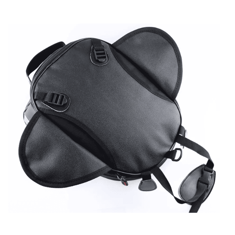 Sacoche réservoir moto aimantée rigide étanche avec écran tactile GPS | TheRiderBag™