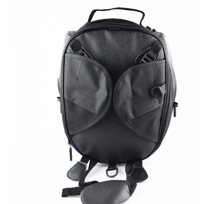 Sacoche réservoir moto aimantée rigide étanche avec écran tactile GPS | TheRiderBag™