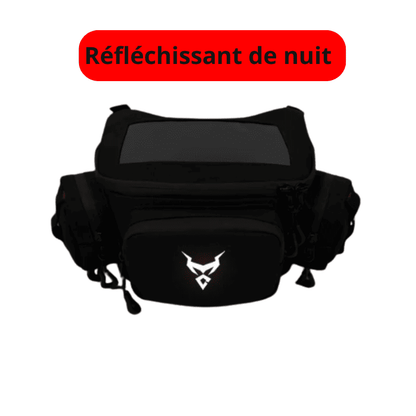 Sacoche avant scooter étanche avec écran tactile – Guidon ou ceinture | TheRiderBag™