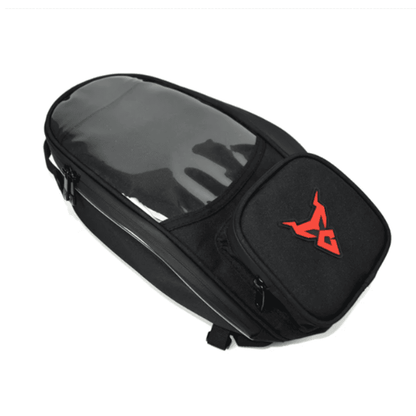 Sacoche réservoir moto aimantée étanche avec écran tactile & port câble | TheRiderBag™