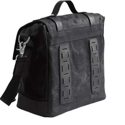Sacoche cavalière moto vintage étanche – cuir  Convertible  sac d'épaule. – TheRiderBag™