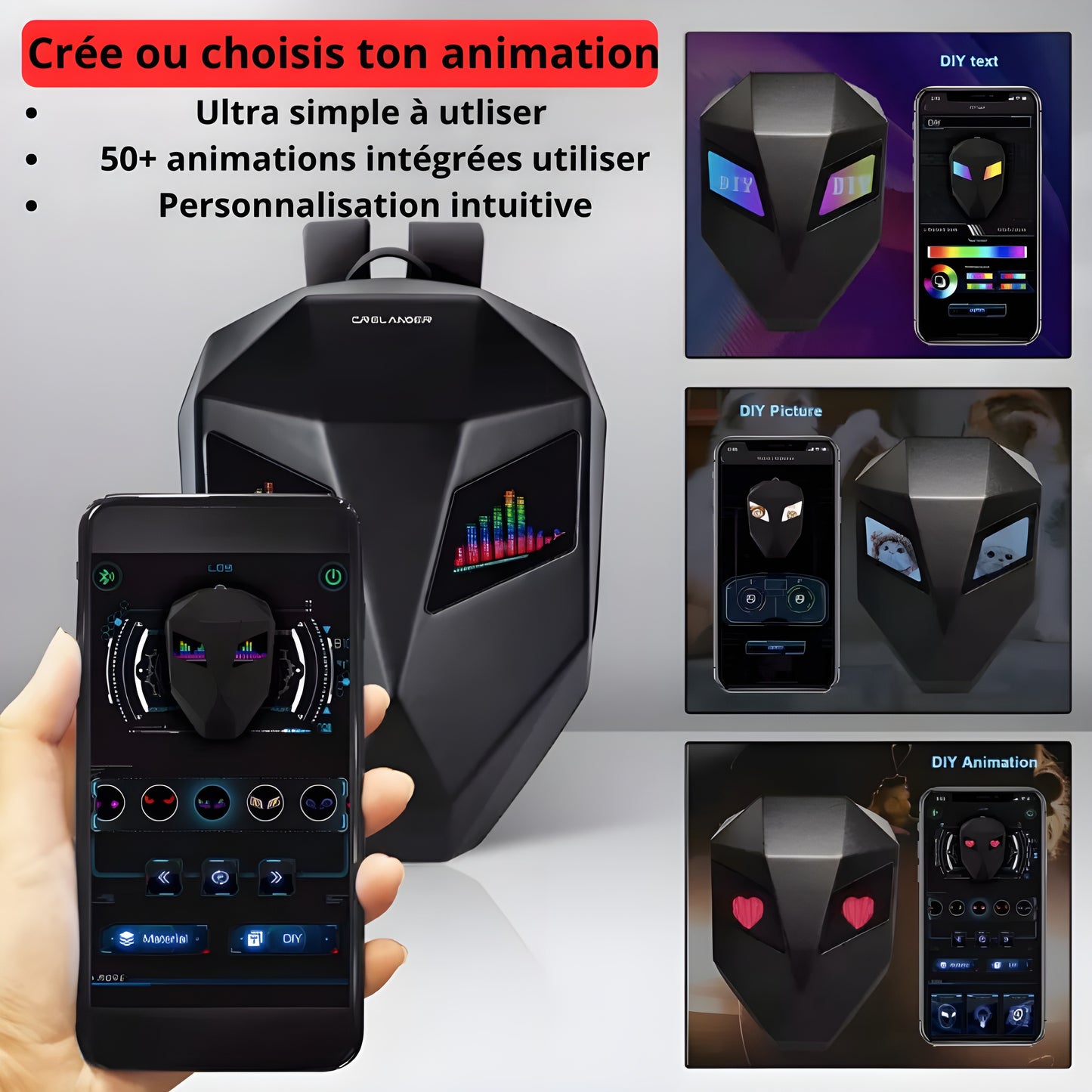 Sac à dos LED Nightline™-Édition Bloom pour Femmes