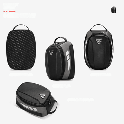 Sacoche réservoir moto magnétique  étanche & réflecteurs | TheRiderBag™