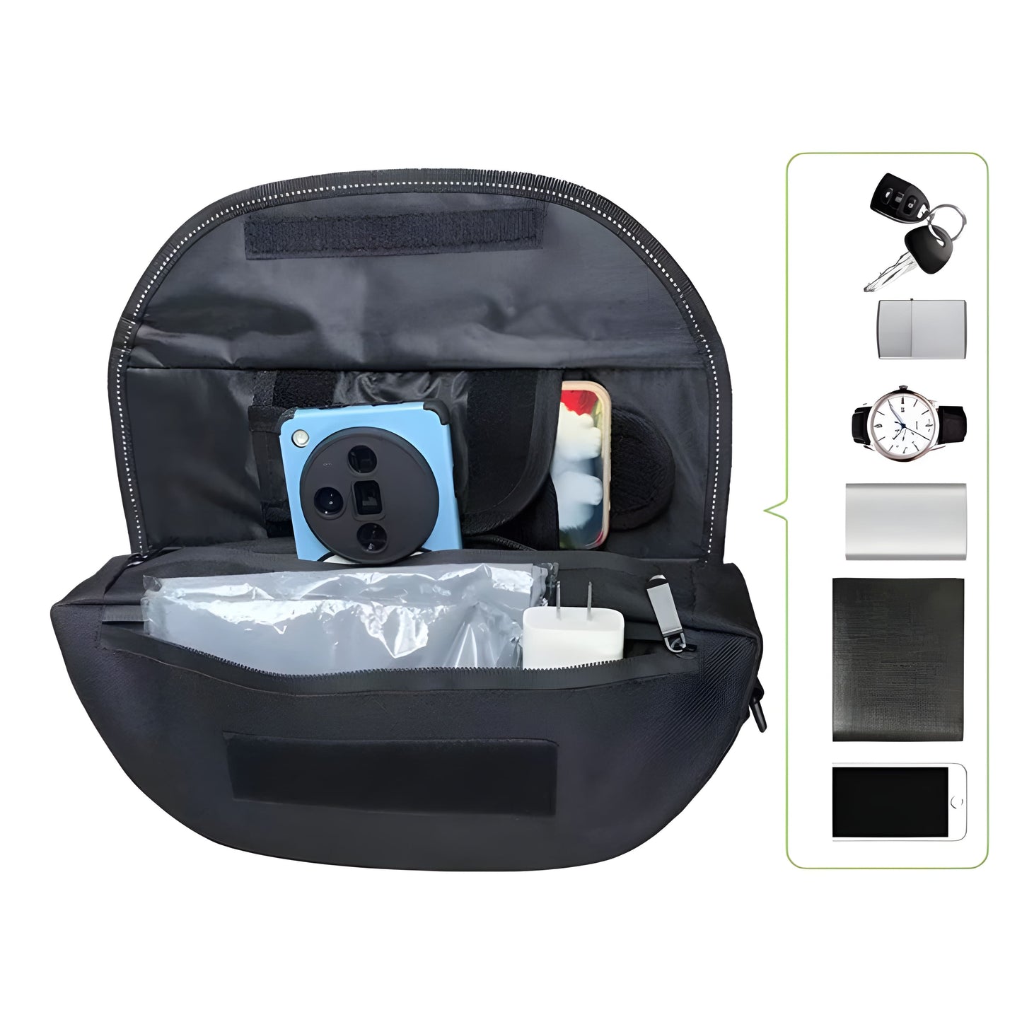 Sacoche guidon moto étanche avec écran tactile smartphone | TheRiderBag™