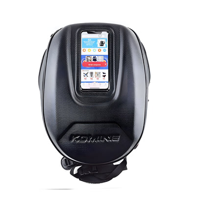 Sacoche réservoir moto aimantée rigide étanche avec écran tactile GPS | TheRiderBag™