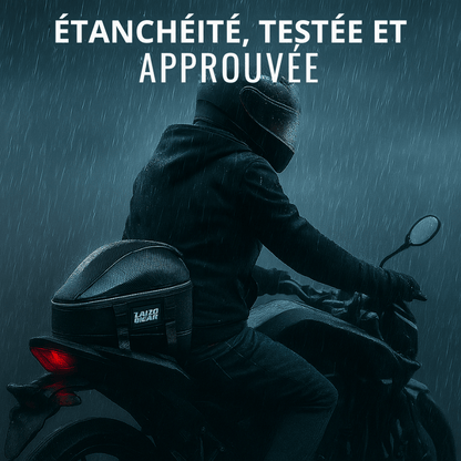 Sacoche de selle moto carbone – Compacte & rigide étanche – TheRiderBag™
