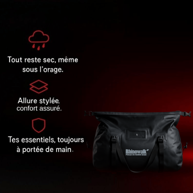 Sacoche de selle moto 45L – TheRiderBag™