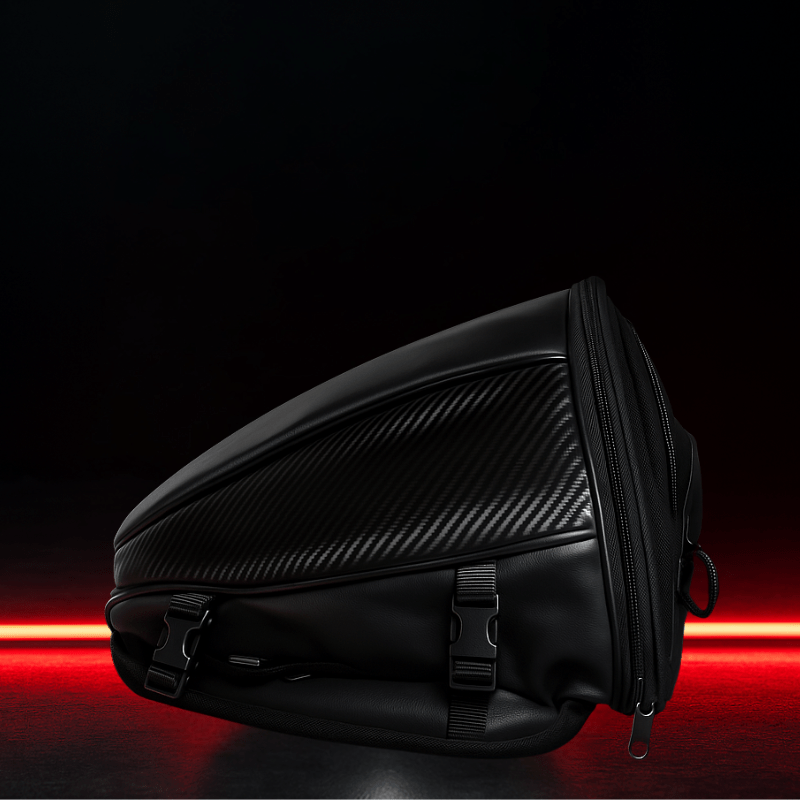 Sacoche de selle moto compacte – Étanche & profil bas – TheRiderBag™