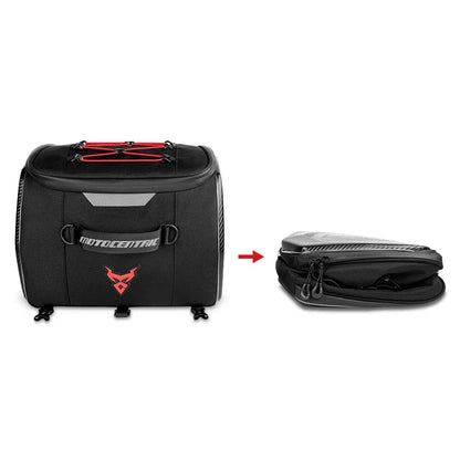 Sacoche de selle rigide moto – 25 L étanche coque renforcée – TheRiderBag™