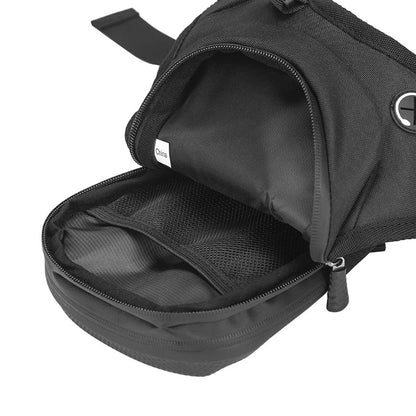 Sacoche de jambe rigide compacte – Coque EVA & tissu étanche – TheRiderBag™